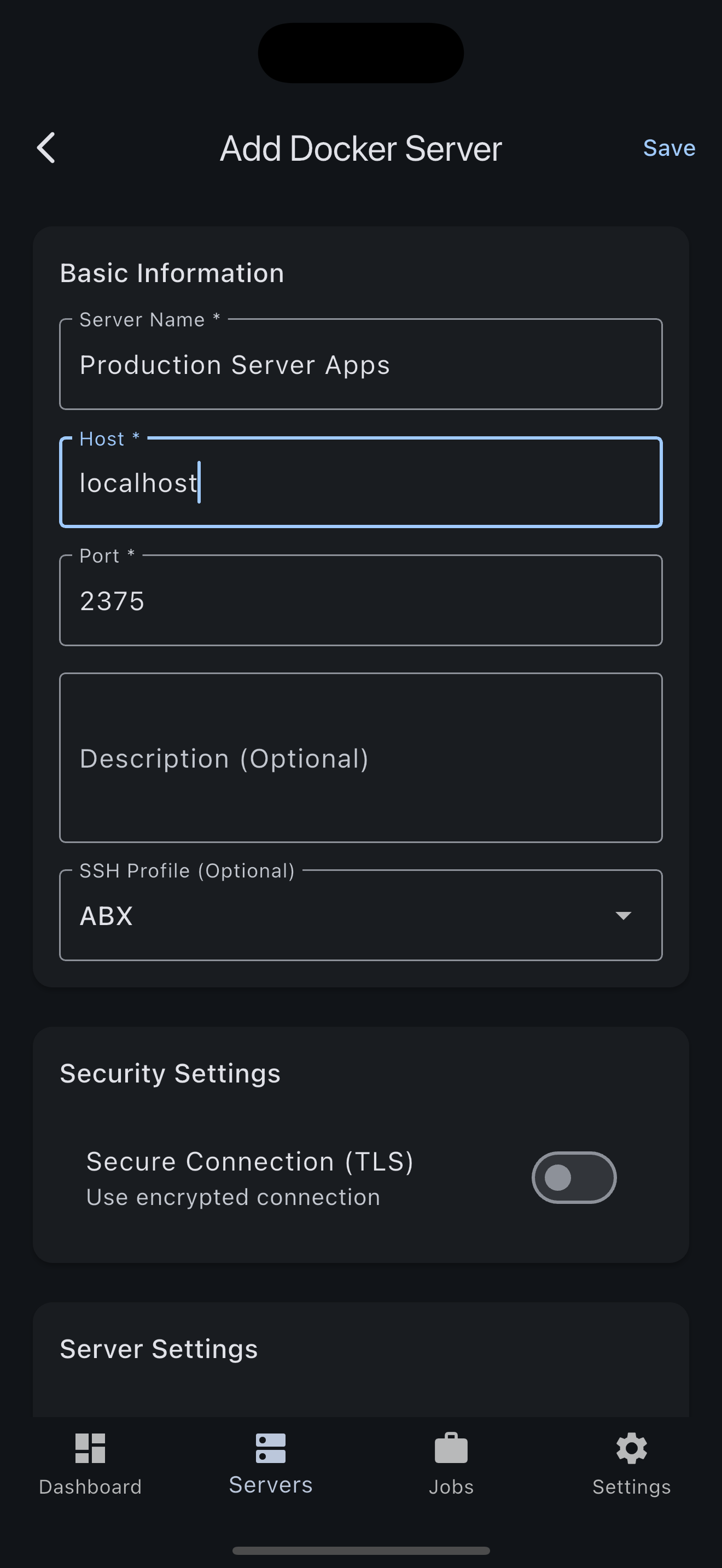 SSH Server Configuration