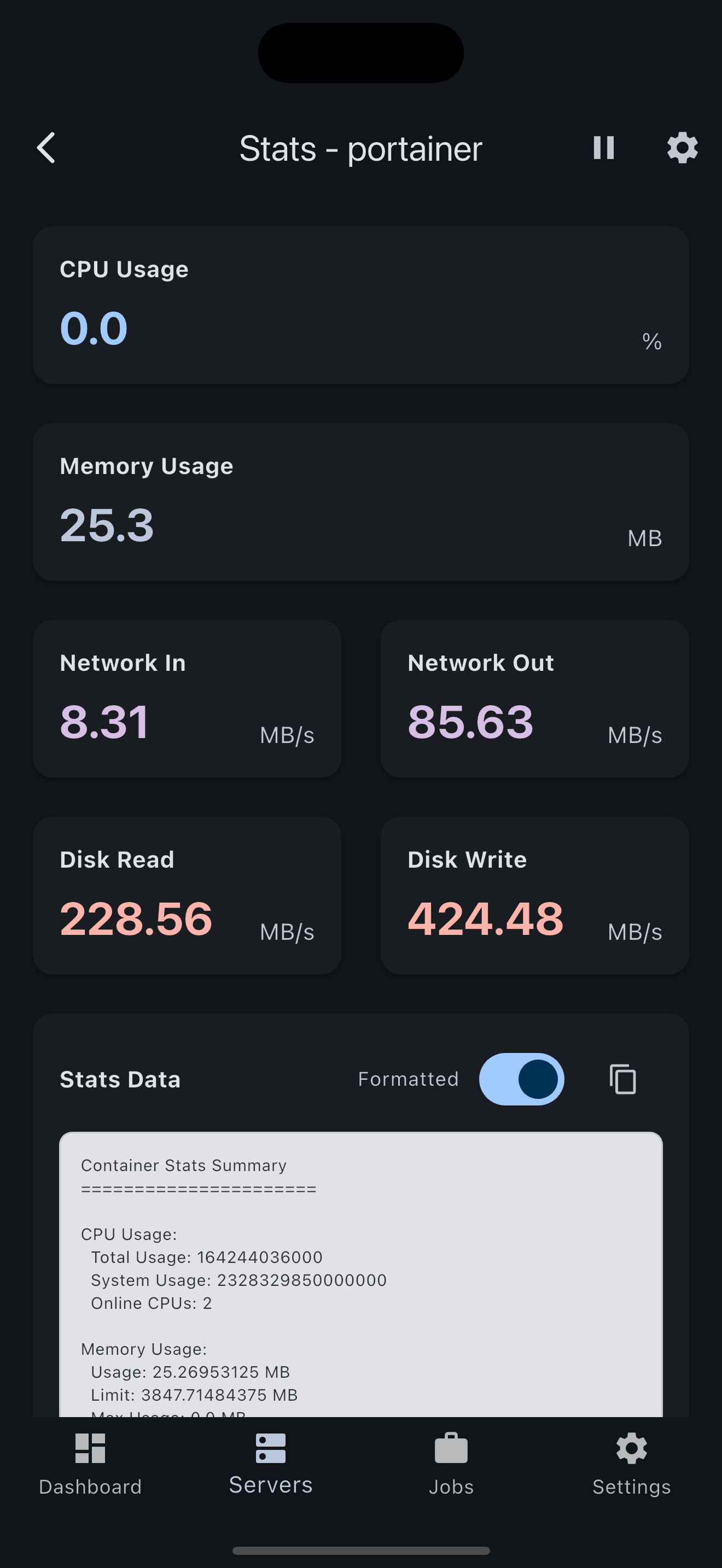 Container Resource Monitoring